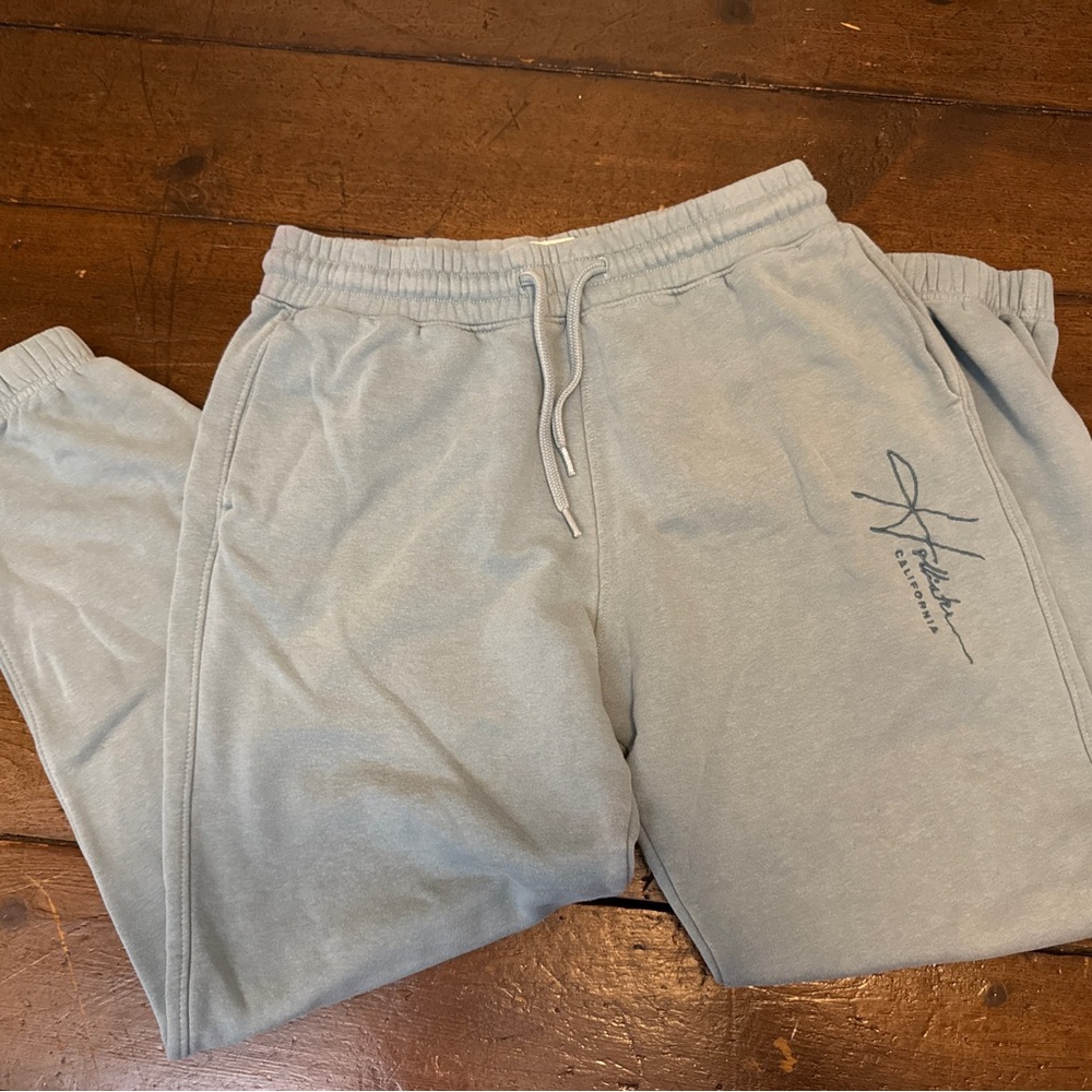 Embroidered Hollister Sweatpants